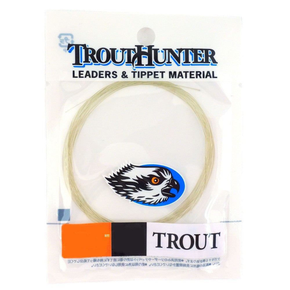 Trout Hunter Nylon Trout Leader ( 7x , 10ft ) - Trout Hunter - 7x