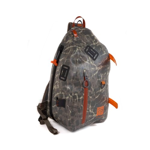 Fishpond Thunderhead Submersible Waterproof Fly Fishing Sling Pack- Eco Shadowcast Camo - Fishpond - eco shadowcast camo - On