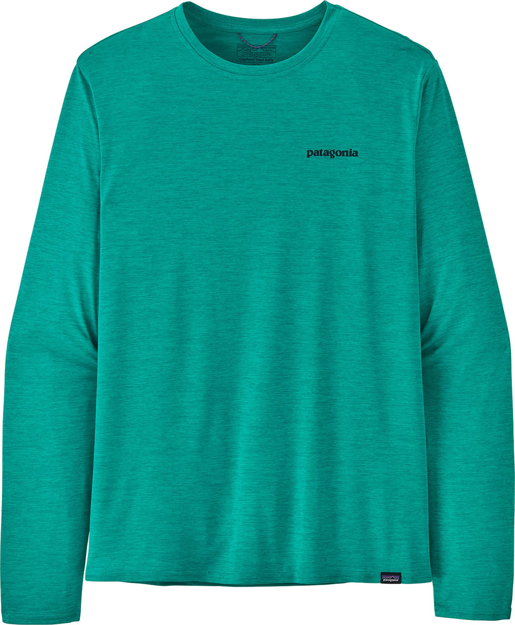 Patagonia Long-Sleeved Capilene Cool Daily Graphic Shirt-Waters - Men's - Patagonia - fitz roy trout - subtidal blue x-dye
