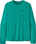 Patagonia Long-Sleeved Capilene Cool Daily Graphic Shirt-Waters - Men's - Patagonia - fitz roy trout - subtidal blue x-dye