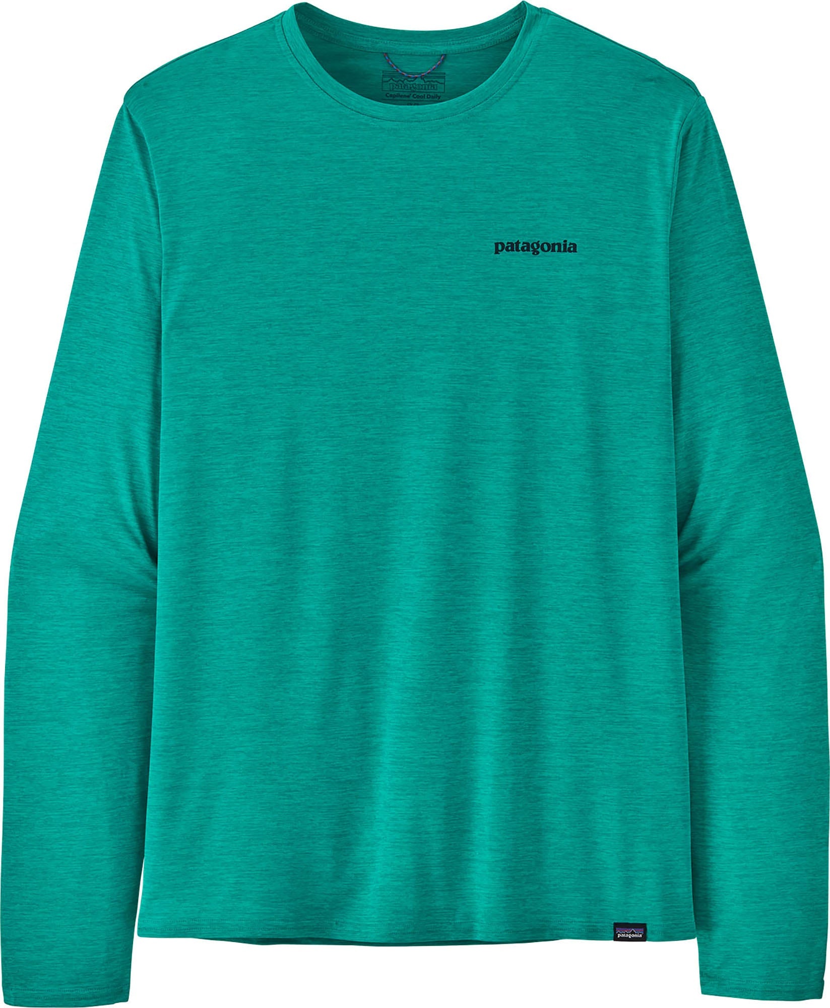 Patagonia Long-Sleeved Capilene Cool Daily Graphic Shirt-Waters - Men's - Patagonia - fitz roy trout - subtidal blue x-dye