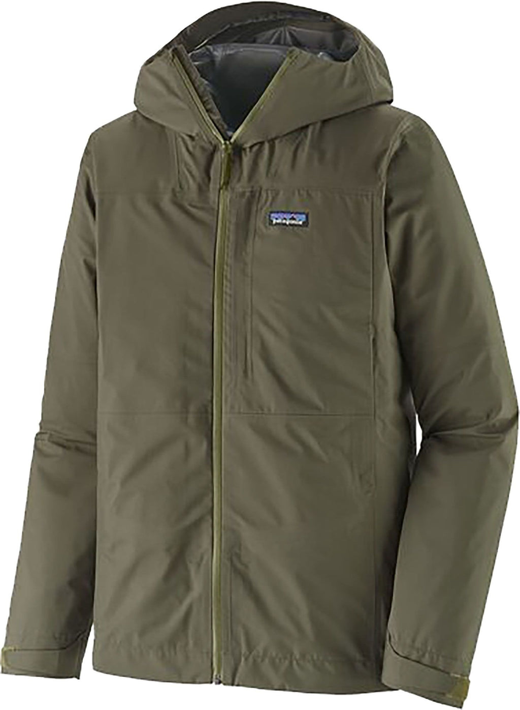Patagonia Men's Boulder Fork Rain Jacket, XXL, Basin Green - Patagonia - basin green - XXL