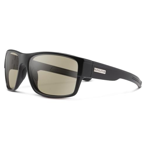 Men's Suncloud Range Polarized Sunglasses Matte Black/Polarized Low Light Yellow - Suncloud - matte black/polarized low light