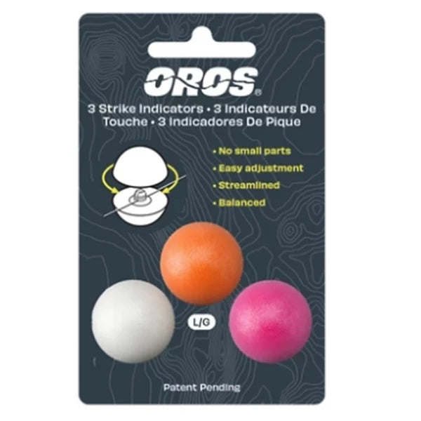 Oros Strike Indicator 3 Pack - Oros - chartreuse - Medium