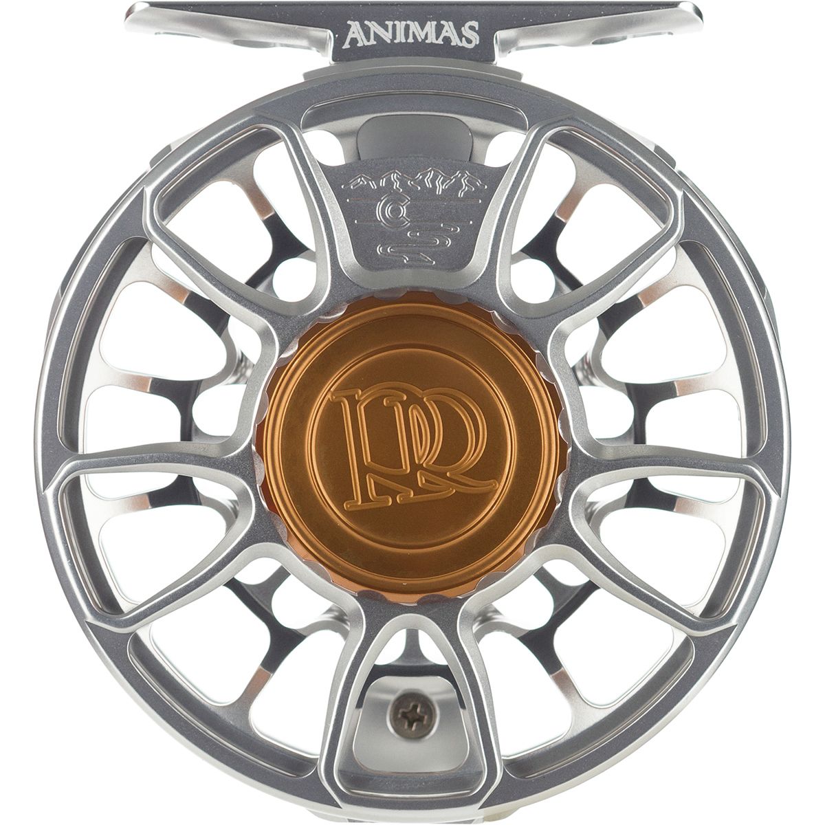 Ross Animas Fly Reel - 7-8WT - Platinum - Made in USA - Ross Reels - [silver] - [7/8 wt]