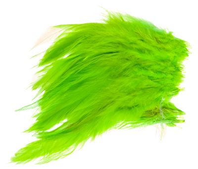 Hareline Dubbin Schlappen Feathers - Fluorescent Chartreuse - Hareline Dubbin
