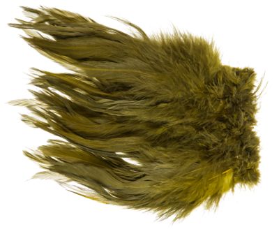 Hareline Dubbin Schlappen Feathers - Olive - Hareline Dubbin