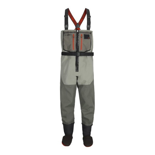 Men's Simms Freestone Z Stockingfoot Waders Adult 12-13 Smoke - Simms - smoke - 12-13