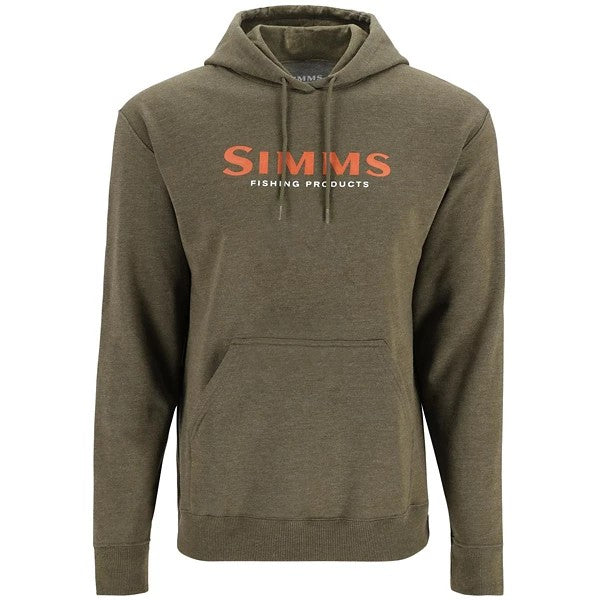 Simms Logo Hoody Military Heather - L - Simms - military heather - Large
