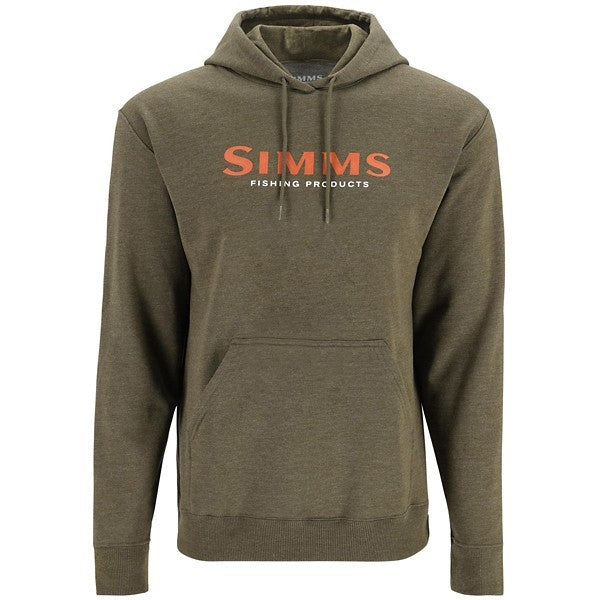 Simms Logo Hoody Military Heather - XL - Simms - military heather - XLarge