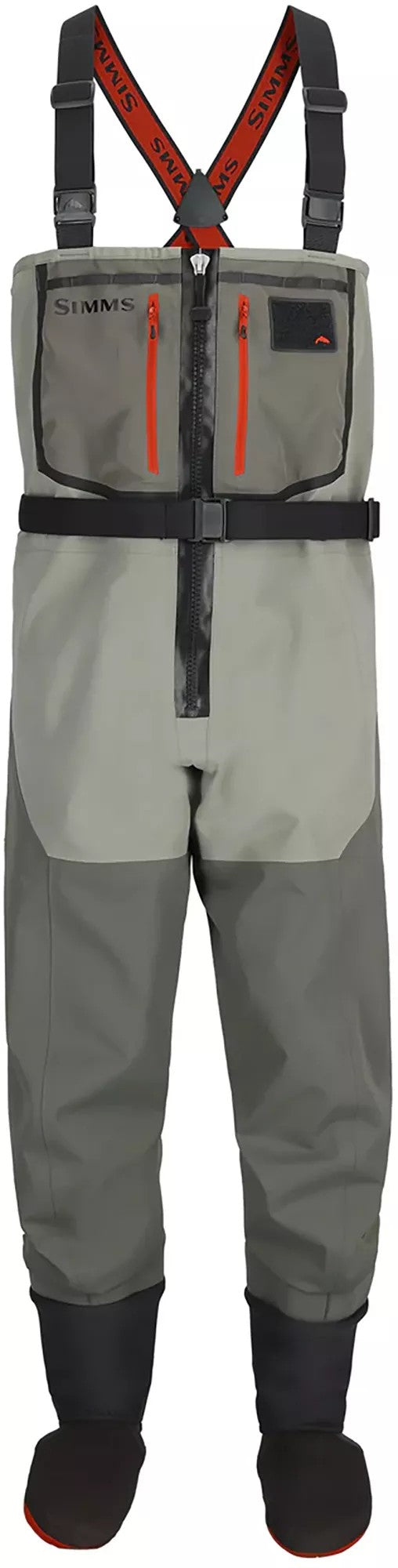 Men's Simms Freestone Z Stockingfoot Waders Adult 12-13 Smoke - Simms - smoke - 12-13