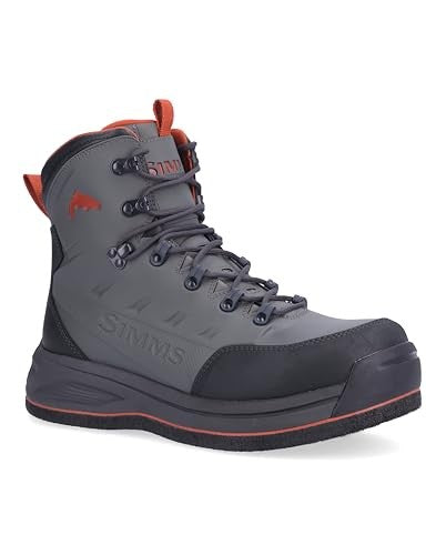 Simms Men's Freestone Felt Sole Wading Boots - Gunmetal 12 - Simms - gunmetal - 12