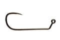 Fulling Mill Jig Force Long Black Nickel Barbless Hooks - 6 - Fulling Mill