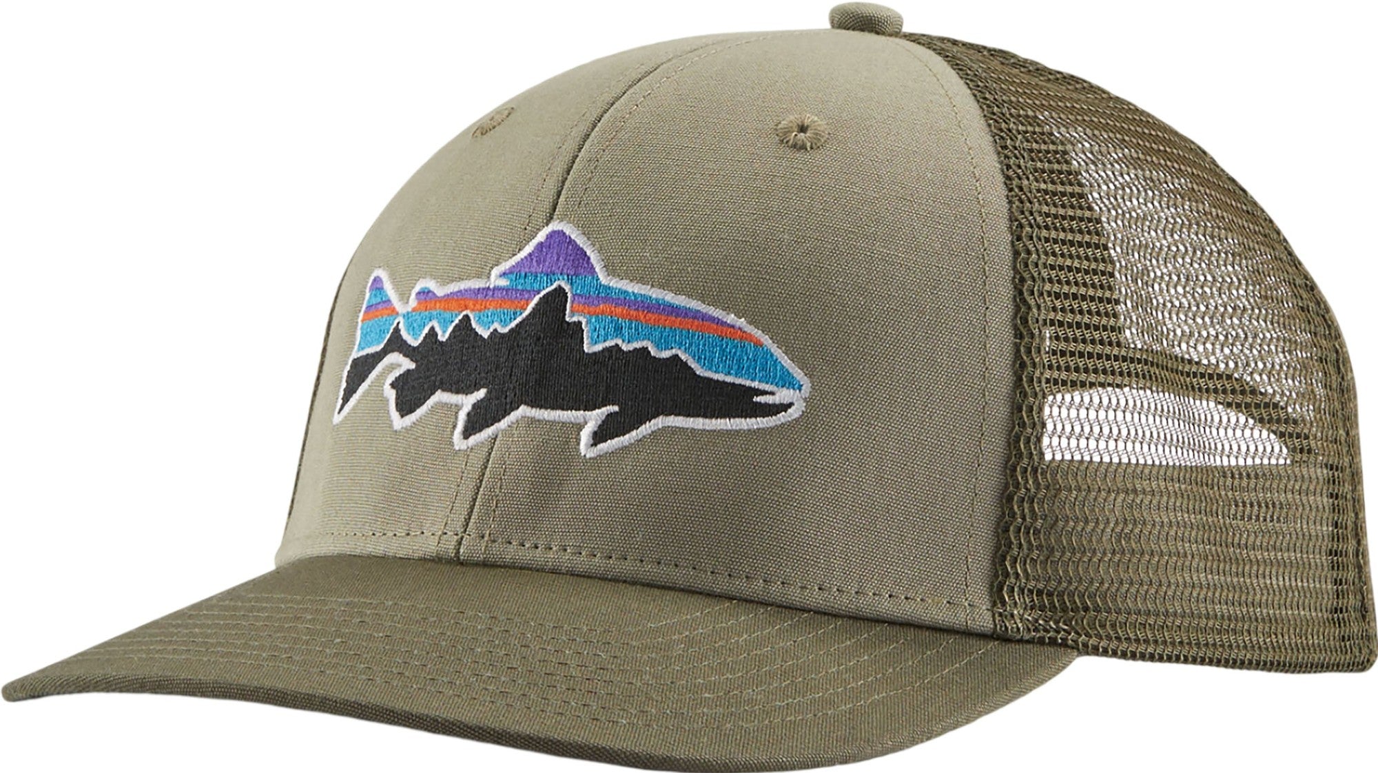 Patagonia Fitz Roy Trout Trucker Hat - Men's - Patagonia - river rock green - OS