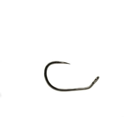 Fulling Mill Jig Force Short Black Nickel Barbless Hook - Size 24 - FullingMill - [other]