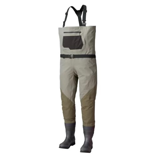 Orvis Clearwater Bootfoot Fly Fishing Waders - Modern Fit Chest Waders with Vulcanized Neoprene Felt Sole Wading Boots, Sageb