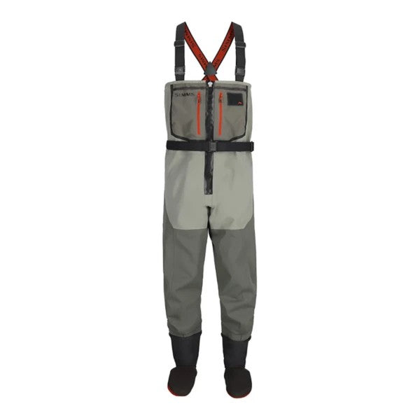 Men's Simms Freestone Z Stockingfoot Waders Adult 9-11 Smoke - Simms - smoke - 9-11
