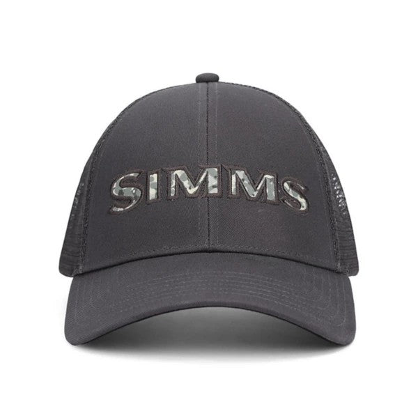 Men's Simms Single Haul Trucker Adjustable Hat One Size Slate - Simms - slate - One Size