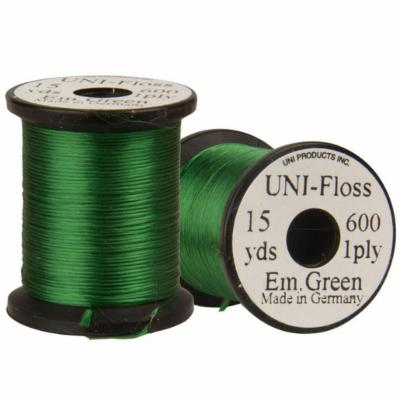 Uni Products Uni-Floss Fly Tying Thread - Bright Yellow 600 Denier - Uni Products - bright yellow - 600 Denier