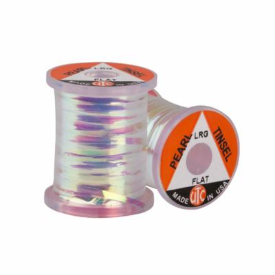 UTC Pearl Tinsel - Pearl 1/16", Large - UTC - pearl - 1/16" Large