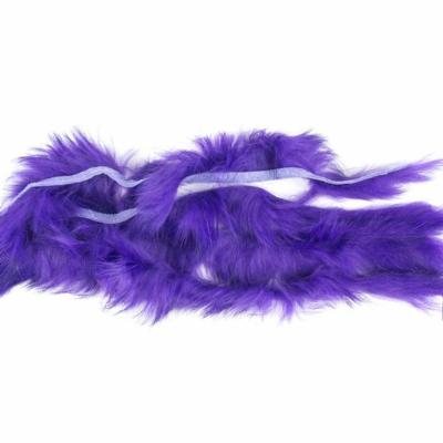 Hareline Dubbin Crosscut Rabbit Strips - Natural Grizzly 1/8 in - Hareline Dubbin - natural grizzly - 1/8 in