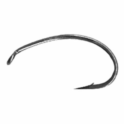 Daiichi 1120 Heavy Wide-Gape Scud Curved Shank Hooks - Bronze 16 - Daiichi - bronze - 16