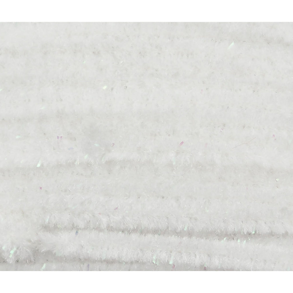 43035701 Woolly Bugger Chenille - White - Medium - White River Fly Shop - white