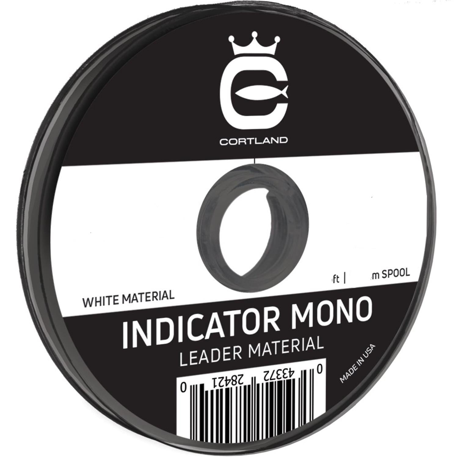 Indicator Mono Leader Material - White - Cortland - [white] - [.012 / 11.8 LB]