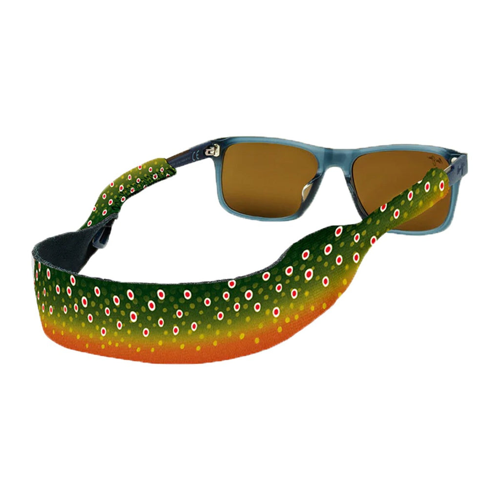 437725 Brook Fish Skin Print Safety Glasses - Medium & Large - Croakies