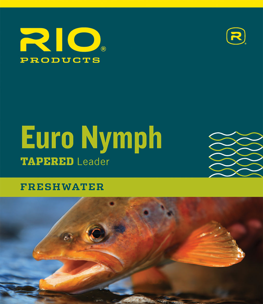 RIO Euro Nymph Fly Leader, 2X - Rio - undefined - 2X