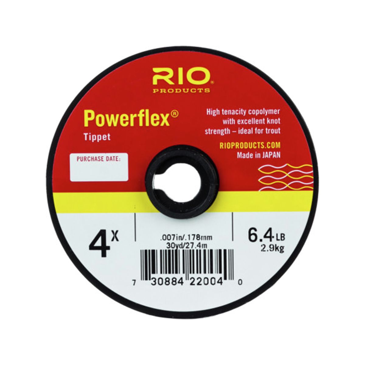 RIO Powerflex Tippet - 30yds - Light Grey 8X - RIO Products - light grey - 8X