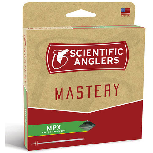 Scientific Anglers Mastery MPX Buckskin/Optic Green Weight Forward Fly Line - #8 - Scientific Anglers - buckskin/optic green