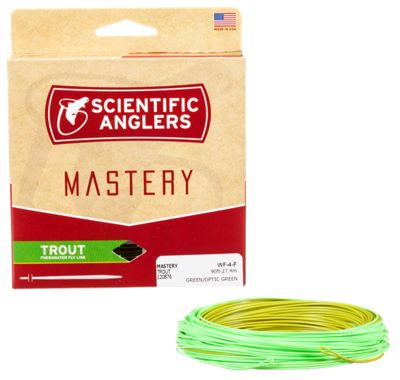Scientific Anglers Mastery Trout Floating Fly Fishing Line - Optic Green/Green - Scientific Anglers - optic green,green - [WF