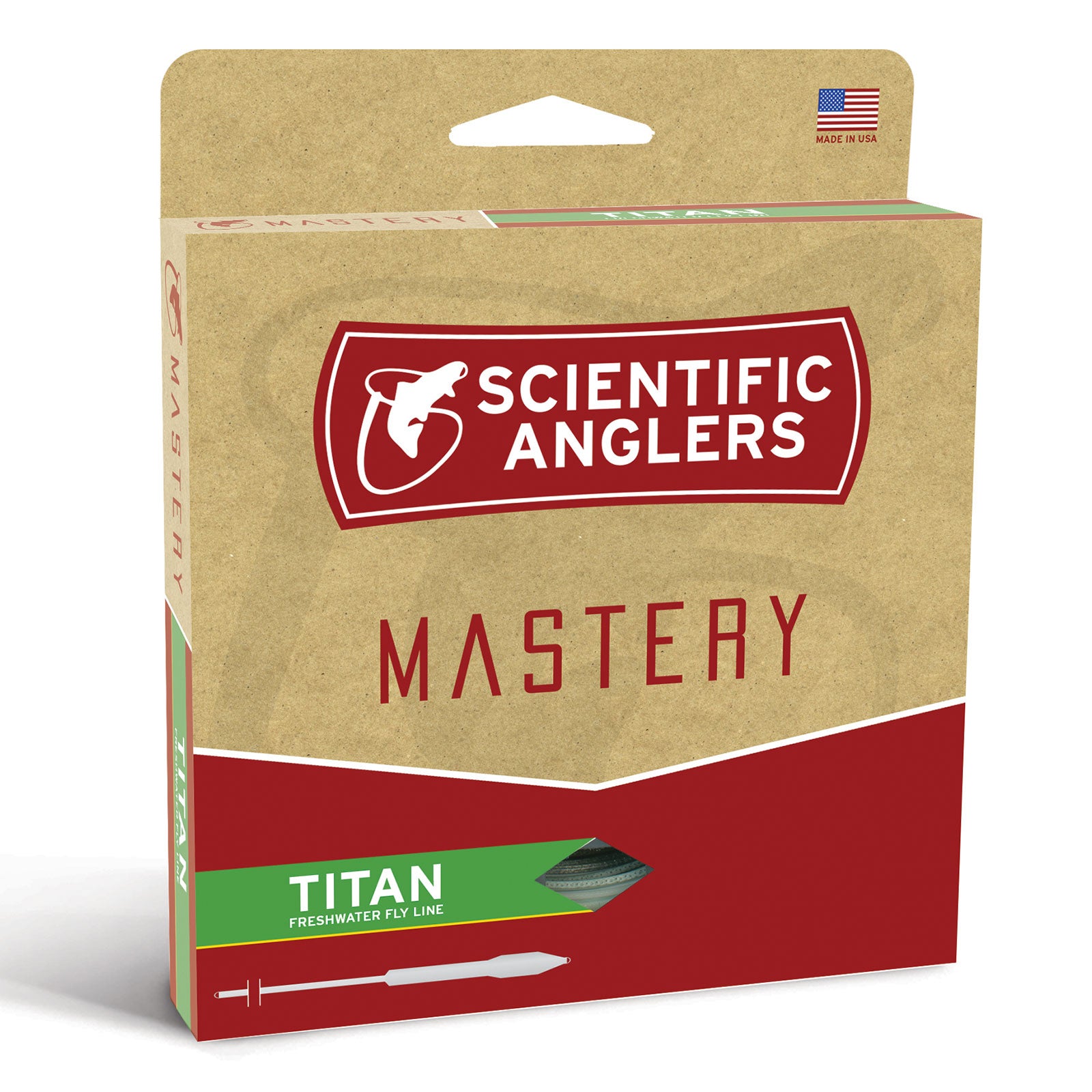 Scientific Anglers Mastery Titan Floating Fly Fishing Line - Blue/Green - Scientific Anglers - blue,green