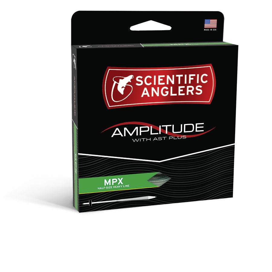 SCIENTIFIC ANGLERS Amplitude MPX WF-6-F Optic Green/Moss/Buckskin Fly Line (126632) - Bass Pro Shops - [brown] - [WF6F]