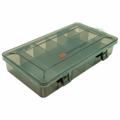 Umpqua Bug Locker Fixed 169V Fly Box - Gray - Gray - Umpqua - gray