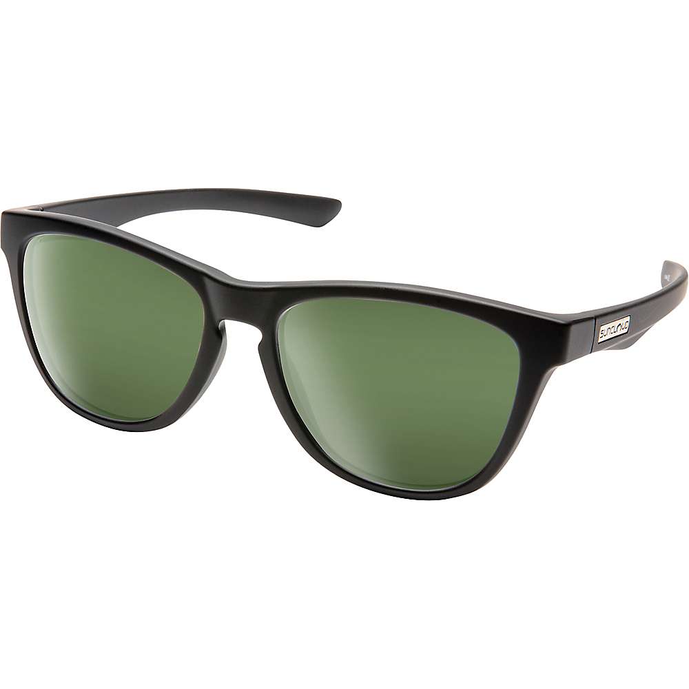 Suncloud Topsail Polarized Sunglasses - Matte Black/Grey Green - Grey Green - Suncloud - grey green - One-size