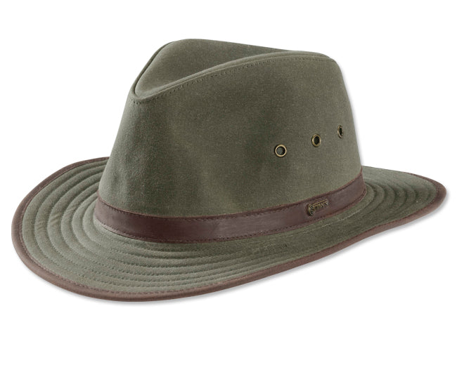Orvis Men's Oilcloth Fishing Hat - Sage XL - Orvis - sage - XL