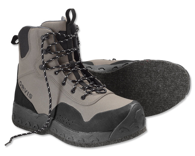 Orvis Men's Clearwater Wading Felt Fishing Boots - Gravel 11 - Orvis - gravel - 11