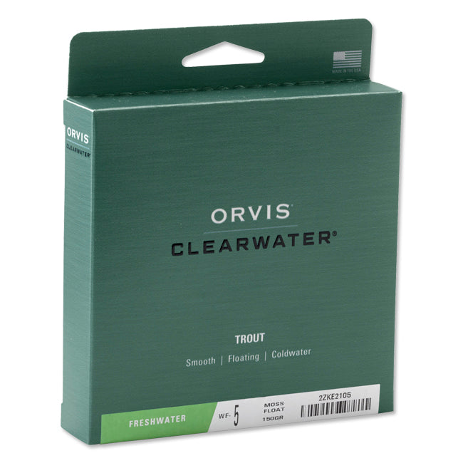 Orvis Clearwater Floating Trout Fly Fishing Line - 90ft - Moss - Orvis - moss - WF9