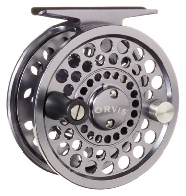 Orvis Battenkill Disc Fly Fishing Reel - Past Season - Black Nickel Mid - Orvis - black nickel - Mid
