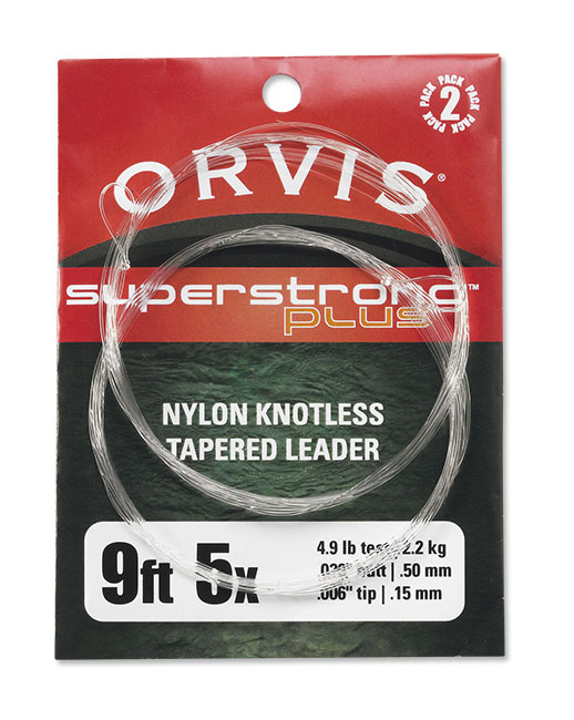 Orvis SuperStrong Fly Fishing Tapered Leader - Clear 0X - Orvis - clear - 0X
