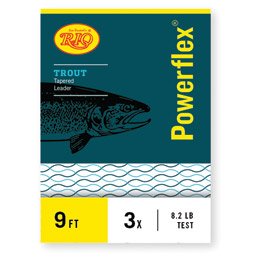 Rio Powerflex Trout 15Ft 5X 5.0Lb Leader - Rio