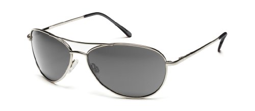 Suncloud Optics Patrol Sunglasses - Suncloud Optics - silver/gray - 61mm