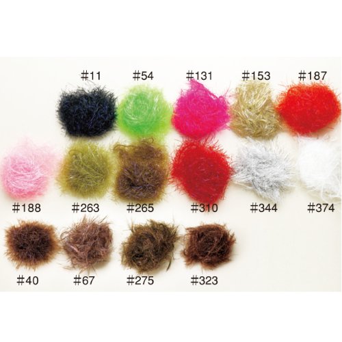 Ultraviolet Polar Chenille - Chartreuse - Hareline Dubbin