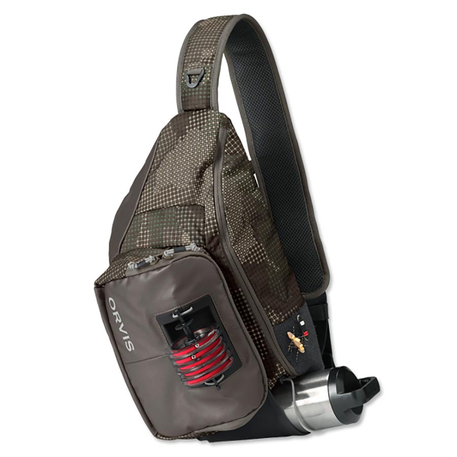 Orvis Angler Fly-Fishing Tackle Sling Pack - Camouflage 11-Liter Capacity - Orvis - camouflage - 11-Liter Capacity