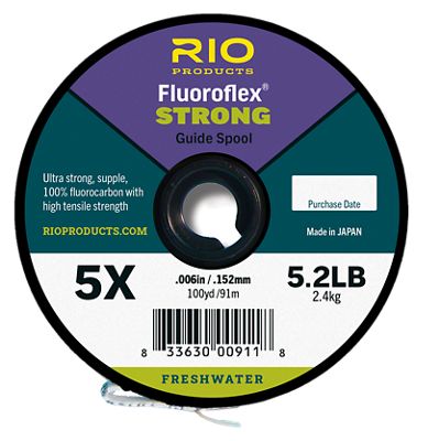 RIO Fluoroflex Strong Tippet - Clear - RIO Products - clear - 4X