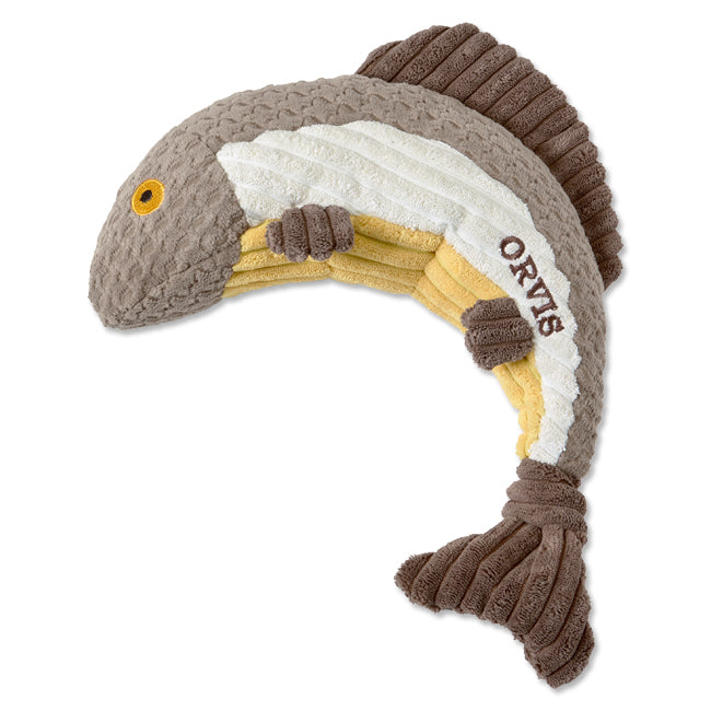 Orvis Animal Squeaky Dog Toy - Trout - Tan - Orvis - tan