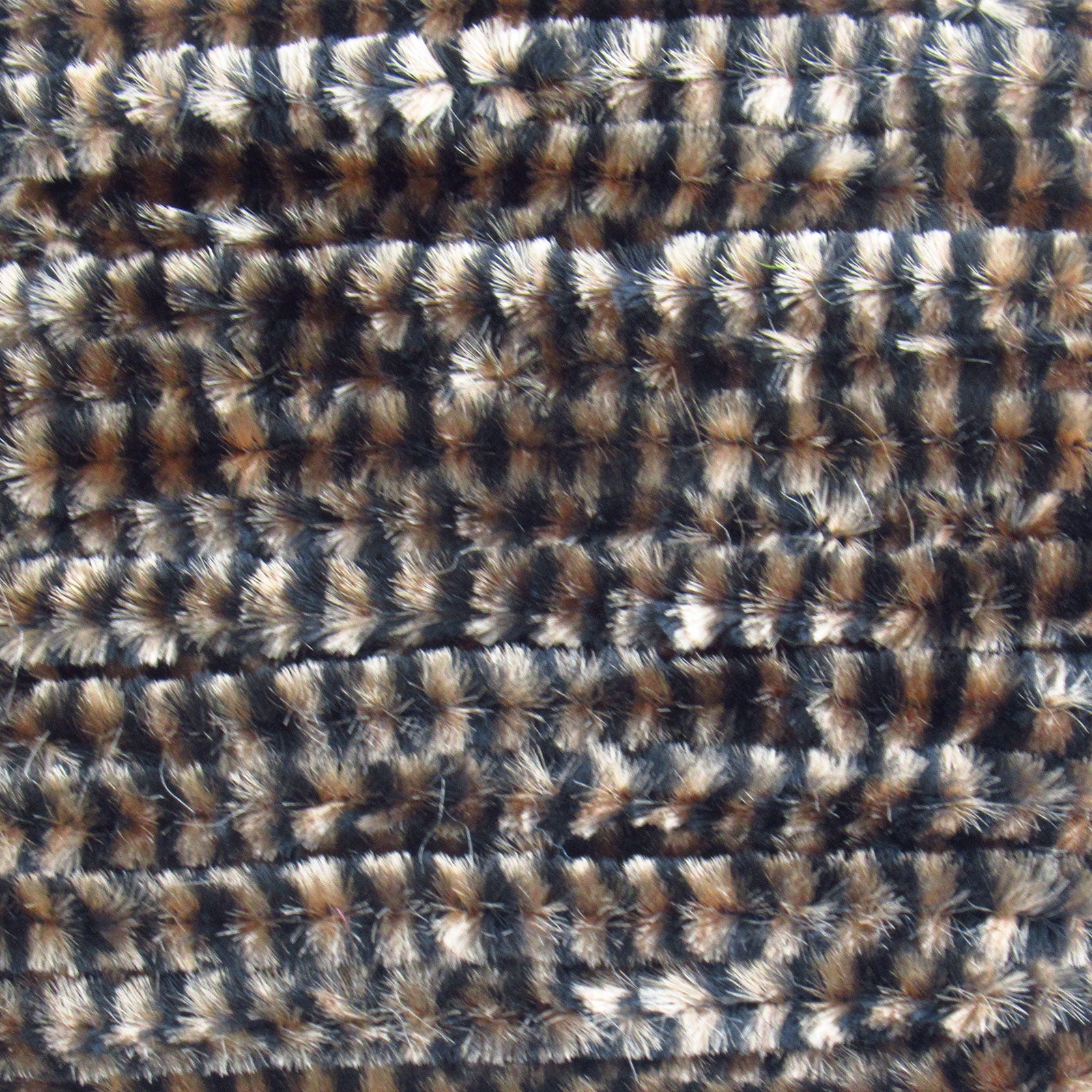 Wapsi Variegated Chenille - Black/Coffee Medium - Wapsi Variegated Ch - black,coffee - Medium