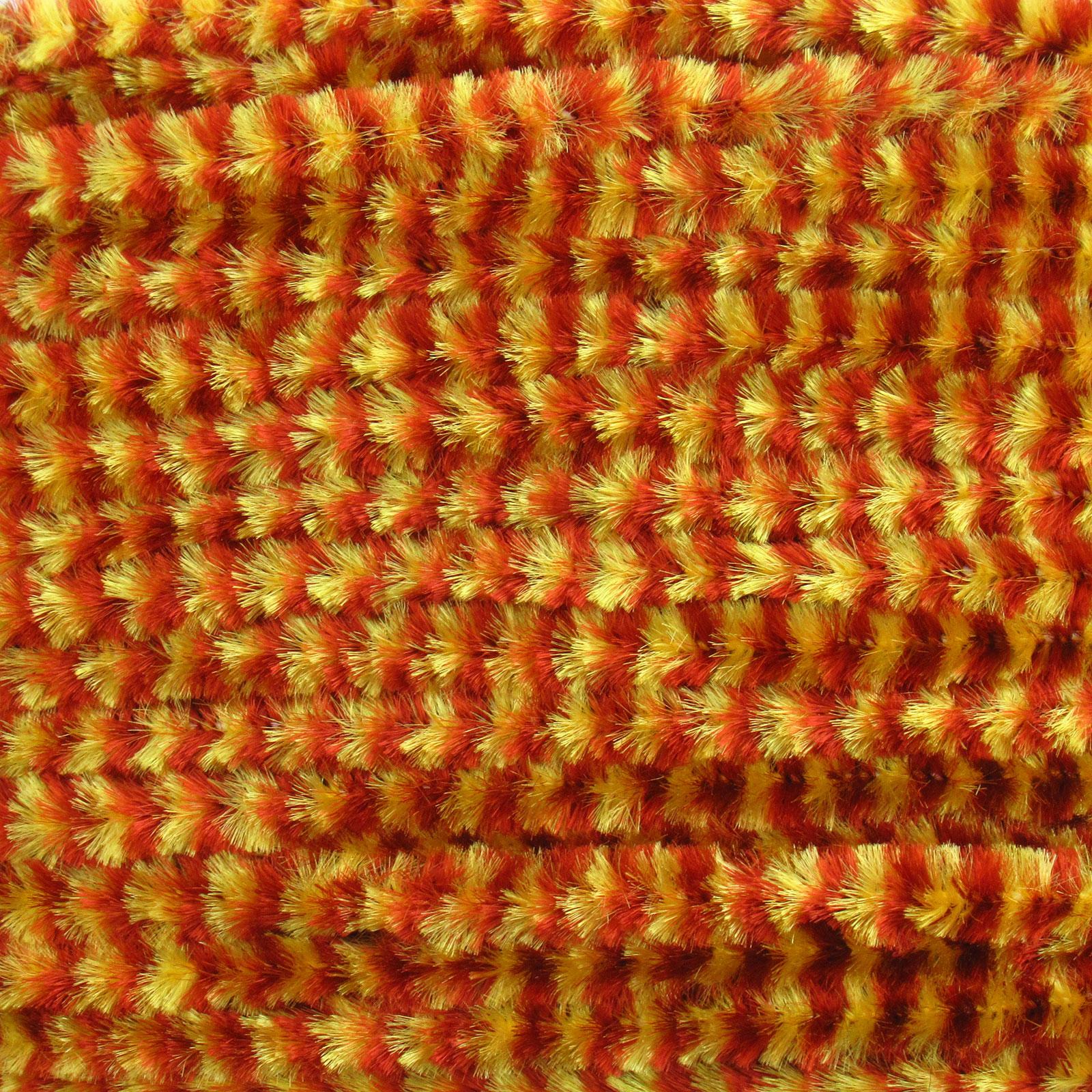 Wapsi Variegated Chenille - Brown/Yellow Medium - Wapsi Variegated Ch - brown,yellow - Medium